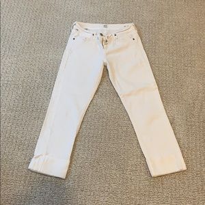 White jeans